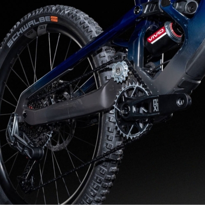 Rower MTB Lapierre Spicy CF Team translucent hex blue