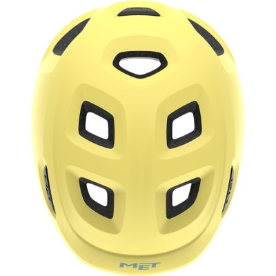 Kask rowerowy MET Hooray jasnożółty