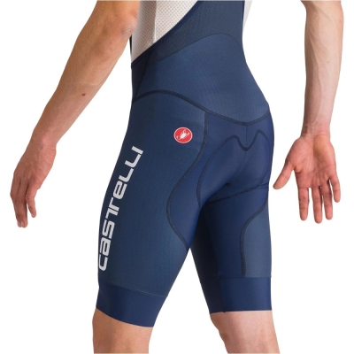 Spodenki rowerowe Castelli Competizione 2 kit niebieskie