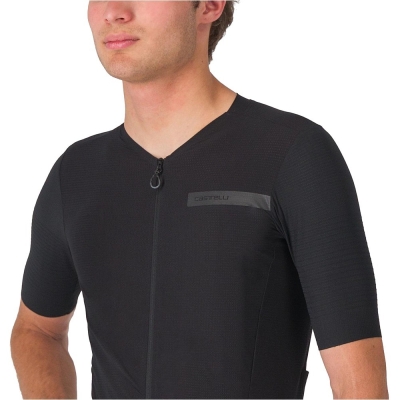 Koszulka rowerowa Castelli Premio Evo czarna - XL