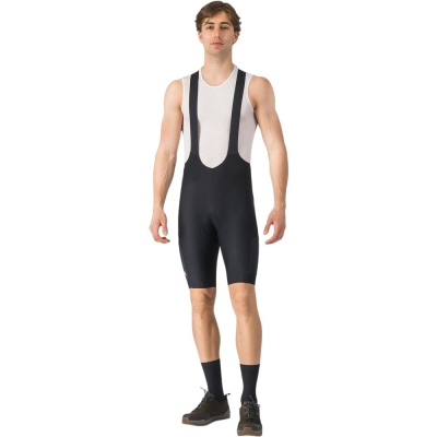 Spodenki rowerowe Castelli Unlimited Endurance czarne