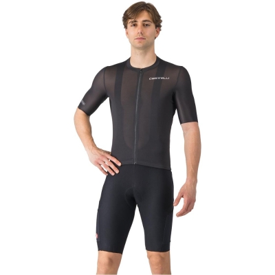 Spodenki rowerowe Castelli Unlimited Endurance czarne