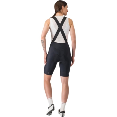 Spodenki rowerowe damskie Castelli Prima 2 DT czarne