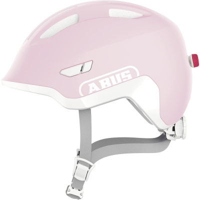 Kask rowerowy Abus Smiley 3.0 ACE LED pure rose