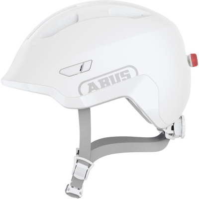 Kask rowerowy Abus Smiley 3.0 ACE LED pure white