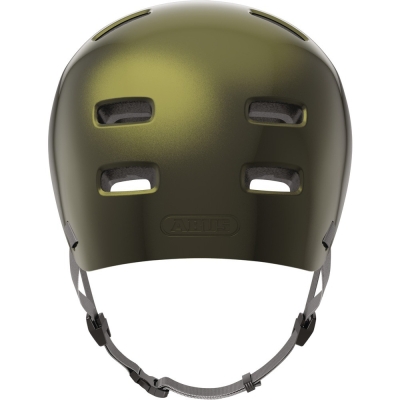 Kask rowerowy orzech Abus Indy zielony