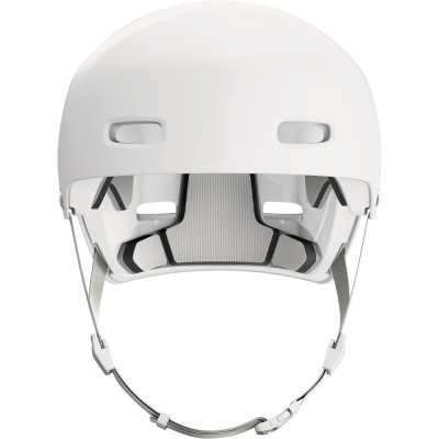 Kask rowerowy orzech Abus Indy biały