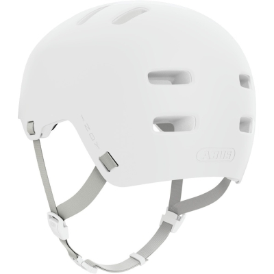 Kask rowerowy orzech Abus Indy biały