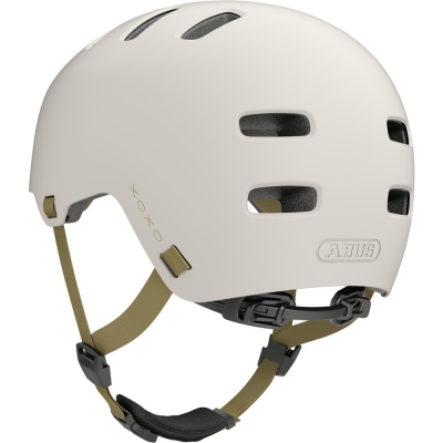 Kask rowerowy orzech Abus XOXO ECO beżowy