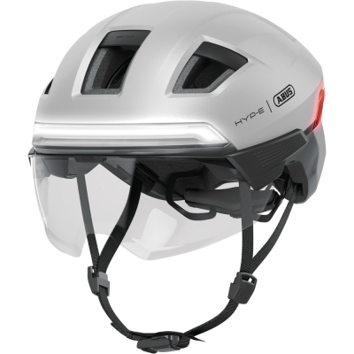 Kask rowerowy Abus HYP-E ACE srebrny