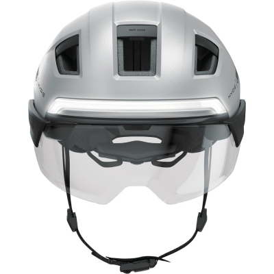 Kask rowerowy Abus HYP-E ACE srebrny