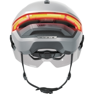 Kask rowerowy Abus HYP-E ACE srebrny