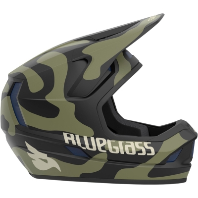 Kask rowerowy fullface Bluegrass Legit MIPS camo