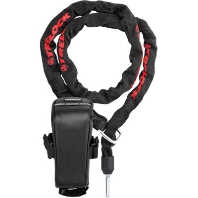 Łańcuch do blokady tylnego koła ZR 355 6mm z torbą podsiodłową - 150cm