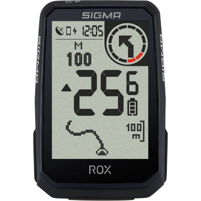 Nawigacja rowerowa Sigma ROX 4.0 Endurance Sensor Set czarna