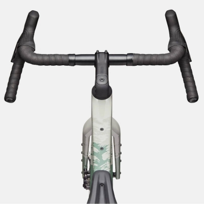 Rower gravel Cannondale Topstone Carbon 2 GRX 2x12 szaro-zielony