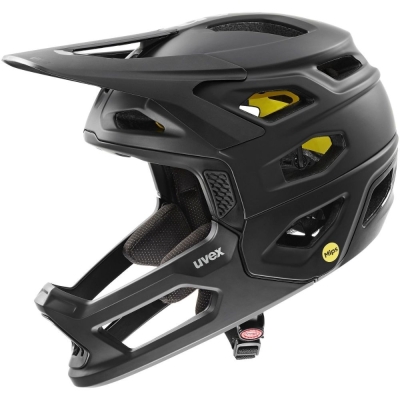Kask rowerowy fullface Uvex Revolt MIPS czarny