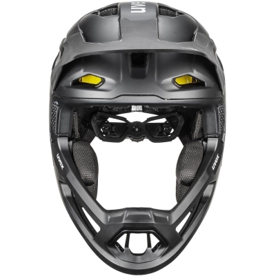 Kask rowerowy fullface Uvex Revolt MIPS czarny