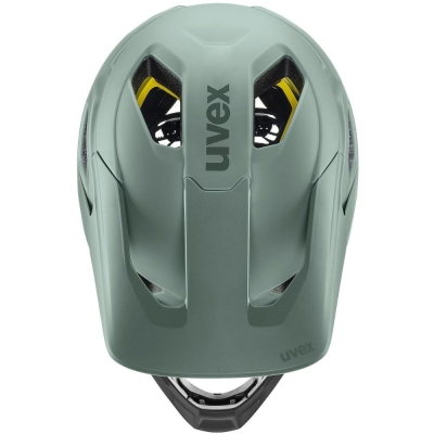 Kask rowerowy fullface Uvex Revolt MIPS zielony