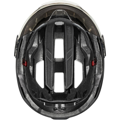 Kask rowerowy Uvex Stride Visor czarny