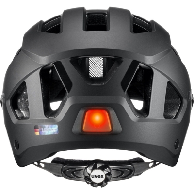 Kask rowerowy Uvex Stride Visor czarny