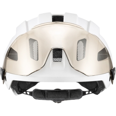 Kask rowerowy Uvex Stride Visor biały - 59-61