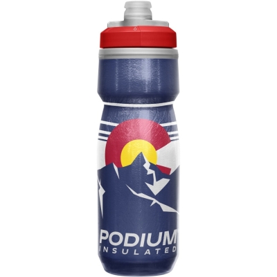 Bidon termiczny Camelbak Podium Chill niebiesko-czerwony