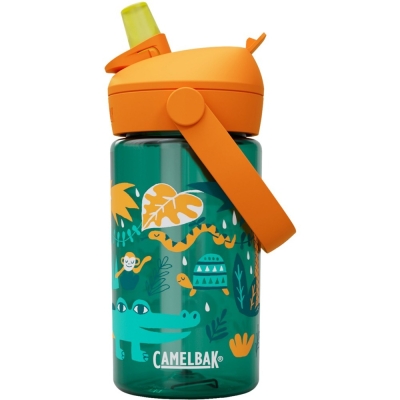 Butelka dla dzieci Camelbak Thrive Flip Straw Kids zielono-pomarańczowa