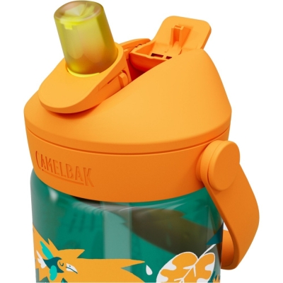 Butelka dla dzieci Camelbak Thrive Flip Straw Kids zielono-pomarańczowa