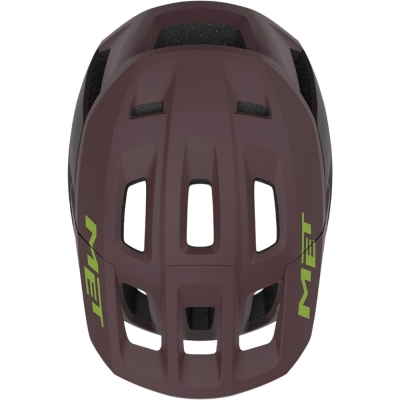 Kask rowerowy MET Terrae MIPS brązowy