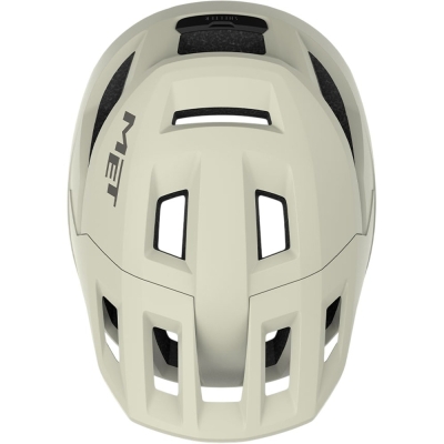 Kask rowerowy MET Shelter beżowy