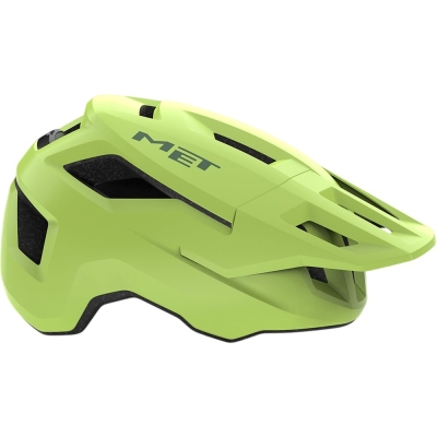 Kask rowerowy MET Shelter limonkowy