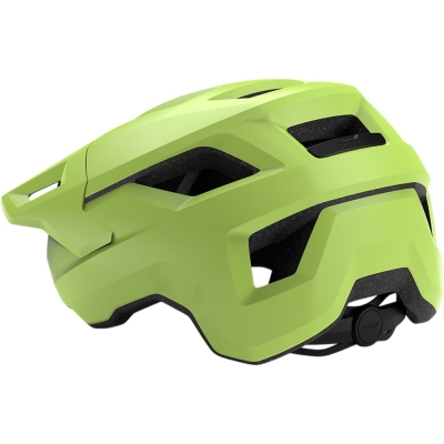 Kask rowerowy MET Shelter limonkowy