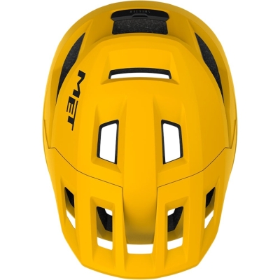 Kask rowerowy MET Shelter żółty