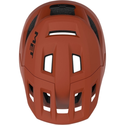 Kask rowerowy MET Shelter czerwony