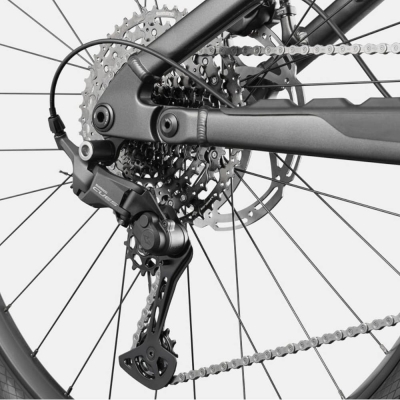 Rower elektryczny Cannondale Moterra 4 grafitowy