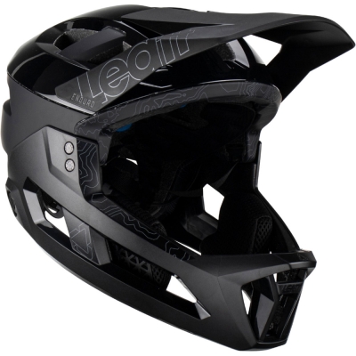 Kask rowerowy fullface Leatt MTB Enduro 3.0 czarny - S