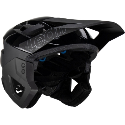 Kask rowerowy fullface Leatt MTB Enduro 3.0 czarny - S