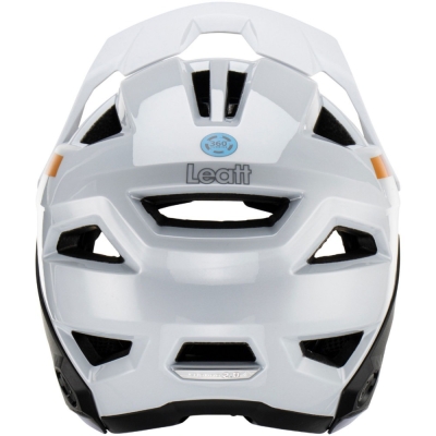 Kask rowerowy fullface Leatt MTB Enduro 2.0 biało-czarny