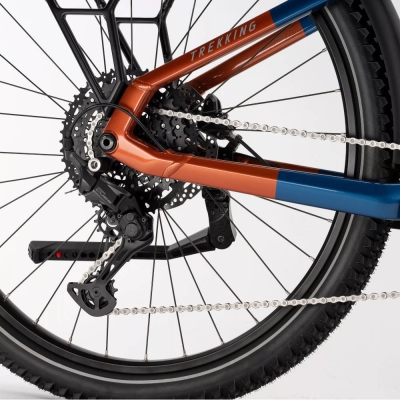 Rower elektryczny Haibike Trekking 4 Low niebieski
