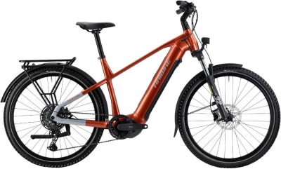 Rower elektryczny Haibike Trekking 4 High pomarańczowy 2025
