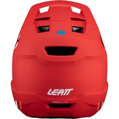 Kask rowerowy fullface Leatt MTB Gravity 1.0 czerwony