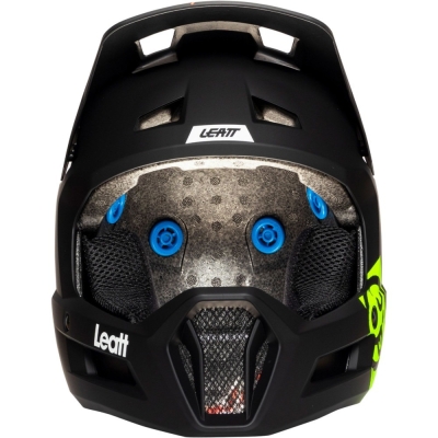 Kask rowerowy fullface Leatt MTB Gravity 1.0 Junior czarny - XXS