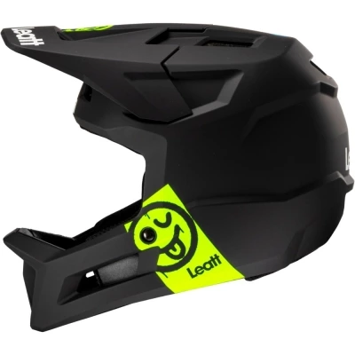 Kask rowerowy fullface Leatt MTB Gravity 1.0 Junior czarny