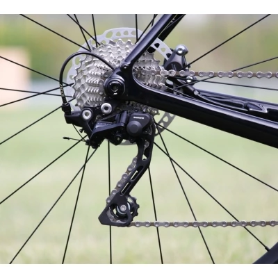 Rower gravel Accent Freak Carbon v2 GRX czarno-szary