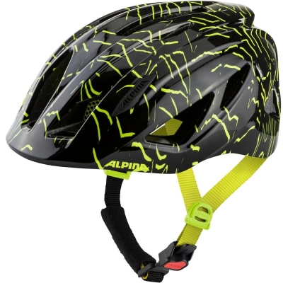 Kask rowerowy Alpina Pico czarno-żółty - 50-55