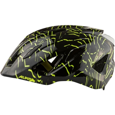Kask rowerowy Alpina Pico czarno-żółty - 50-55