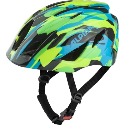 Kask rowerowy Alpina Pico niebiesko-zielony - 50-55