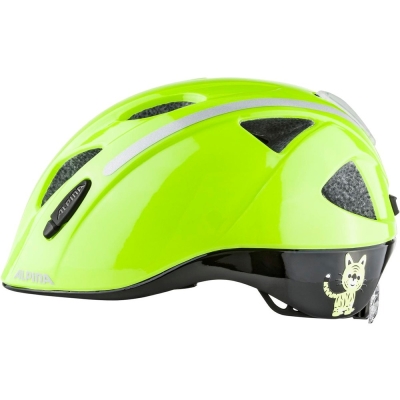 Kask rowerowy Alpina Ximo Flash zielony neon - 49-54