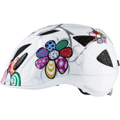 Kask rowerowy Alpina Ximo Flash biały w kwiaty - 45-49